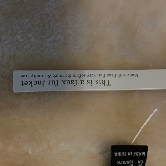 Forever 21 Vegan Suede Faux Fur Lined Vest Sz M - Picture 11 of 12